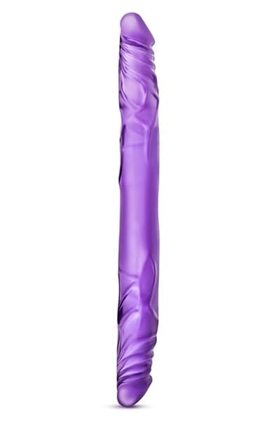 Dvostruki silikonski dildo u ljubičastoj boji 330741
